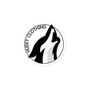 Husky Clothing Logo - Sticker