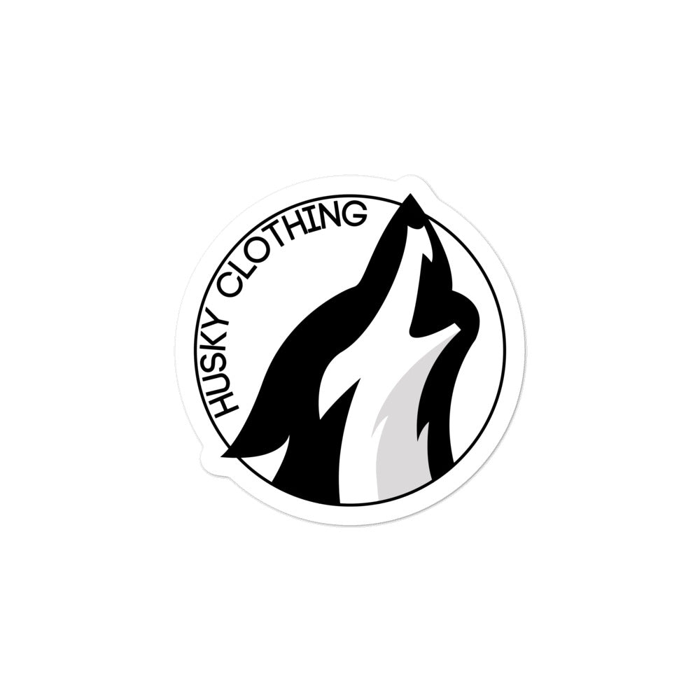 Husky Clothing Logo - Sticker