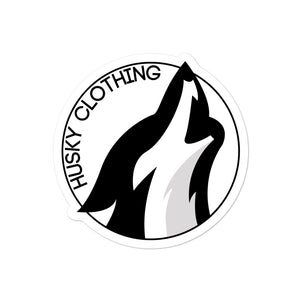 Husky Clothing Logo - Sticker