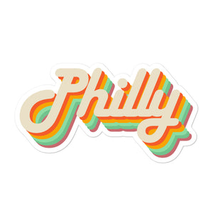 Retro Philly - Sticker