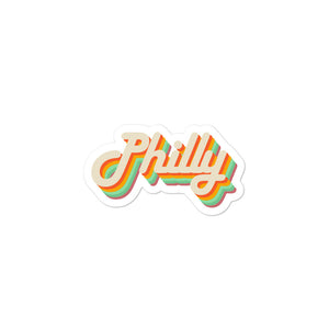 Retro Philly - Sticker